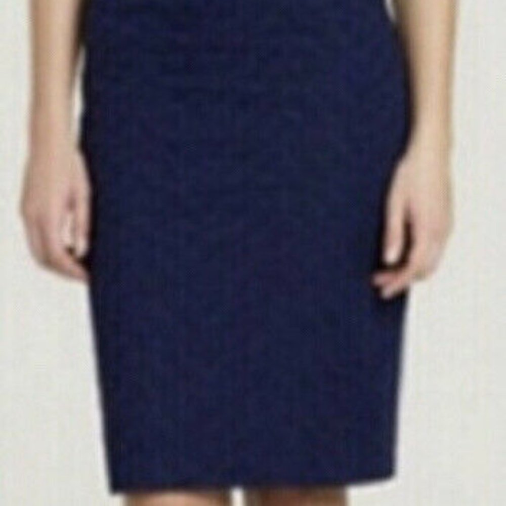 J Crew No. 2 Pencil Skirt Pinwheel Eyelet Black
